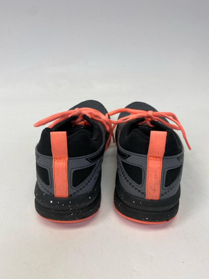 Asics US Shoe Size 8 Gray Coral Lace-up Sneakers