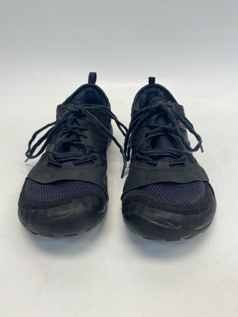 New Balance US Shoe Size 12 Black Lace-up Sneakers