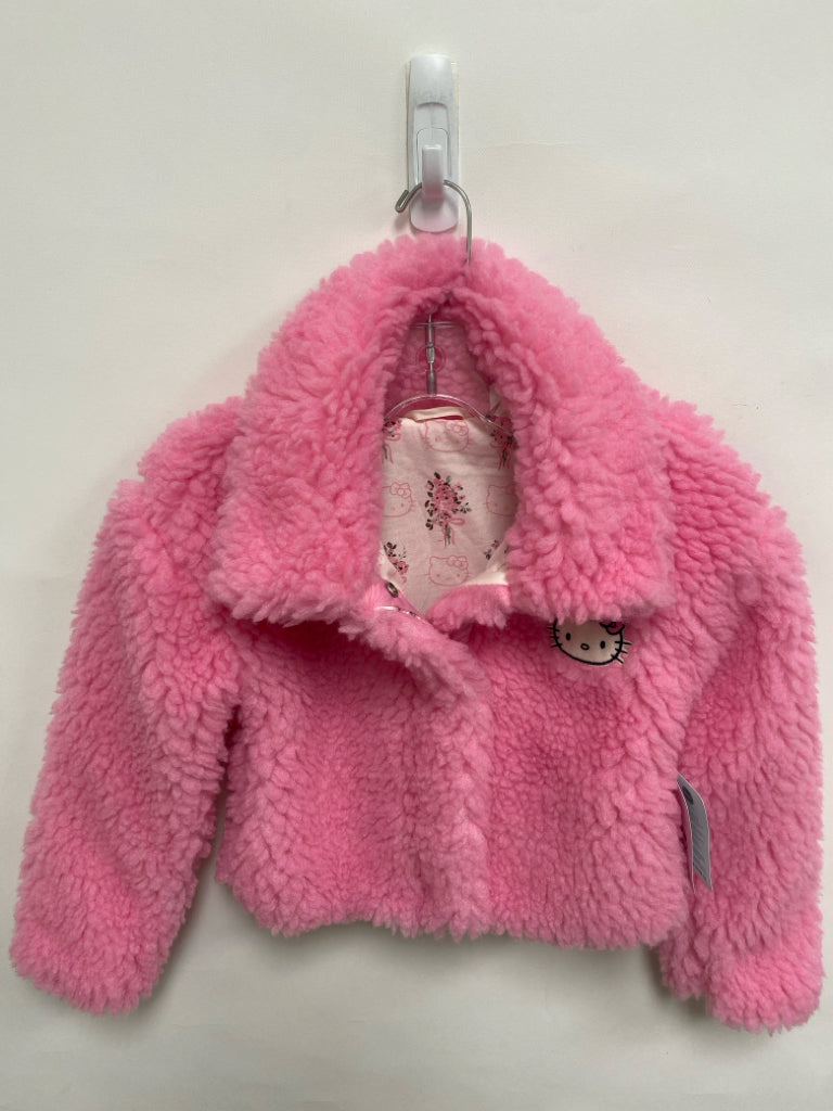 NWT The Place SIZE 5/6 Pink Hello Kitty Sherpa Girl&