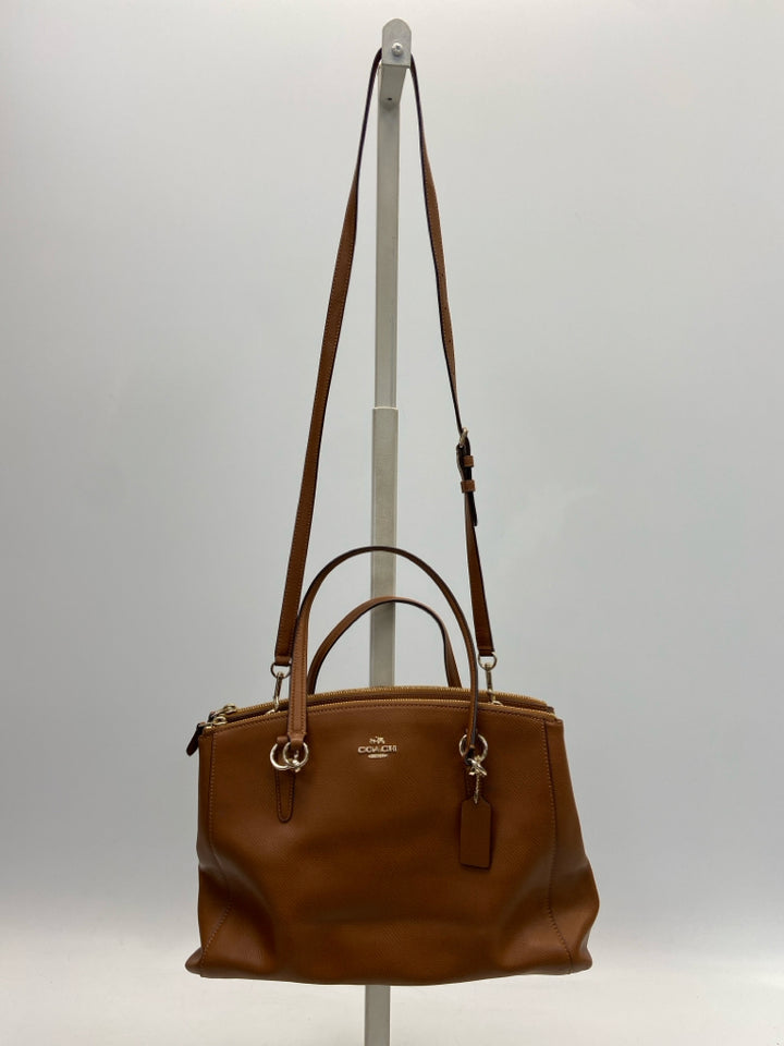 Coach Brown Christie Carryall Handbag 36606