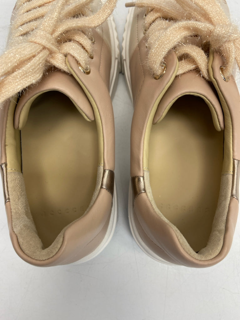 4CCCCEES  Size 39 Blush Lace-up Sneakers