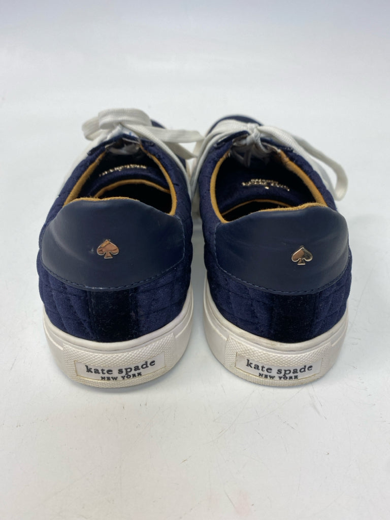 Kate Spade US Shoe Size 7.5 Dark Navy Lace-up Sneakers