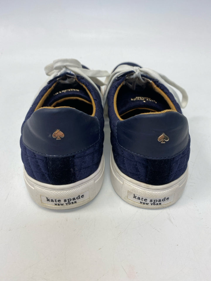 Kate Spade US Shoe Size 7.5 Dark Navy Lace-up Sneakers