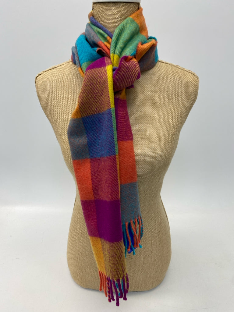 Multi Color Plaid Scarf