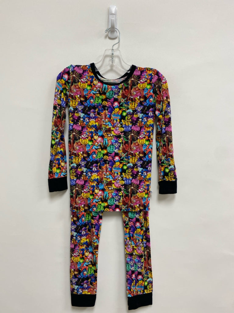 SIZE 7/8 Black/Pink Multi Color Disney Girl&