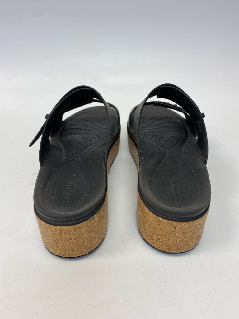 Crocs  Size 10 Black Sandals