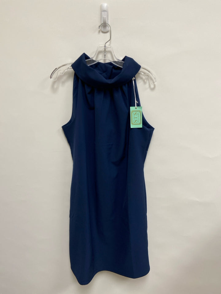NWT Sail to Sable Size L Navy Sleeveless Ladies Dress