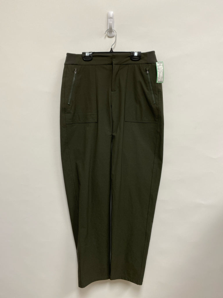 Athleta Size 6T Dark Olive Ladies Pants