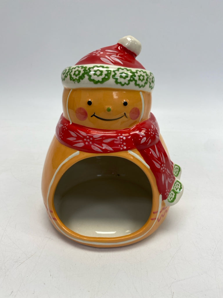 Temp-tations Brown Red/Green Gingerbread Christmas