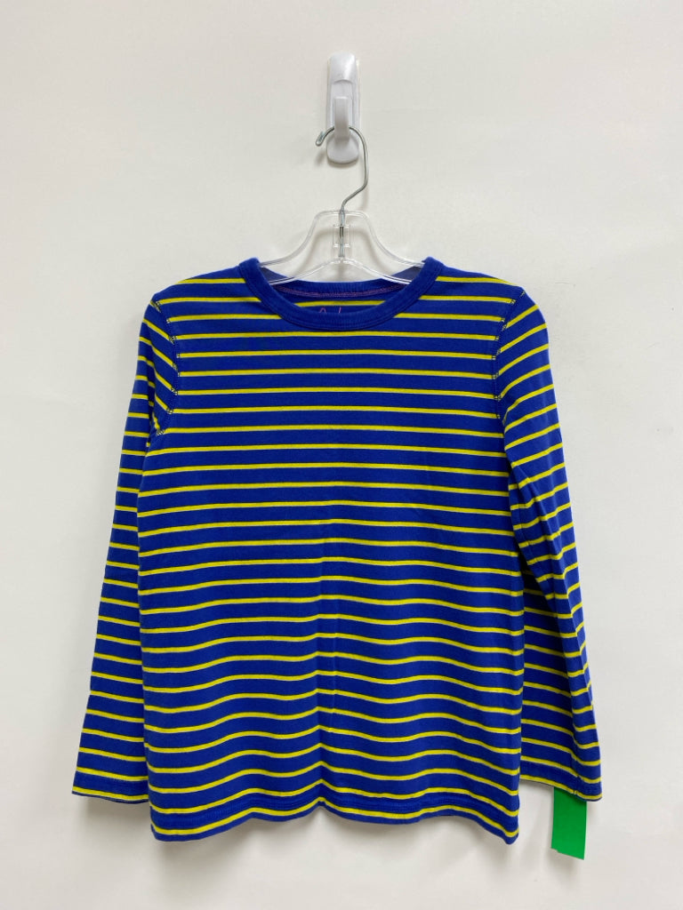 Boden SIZE 9/10 Blue Yellow Stripes Long Sleeve Boy&