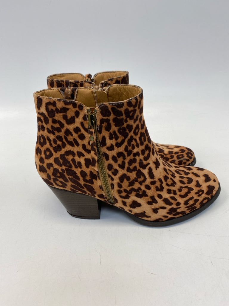 Lane Bryant US Shoe Size 9 Tan/Brown Animal Print Boots