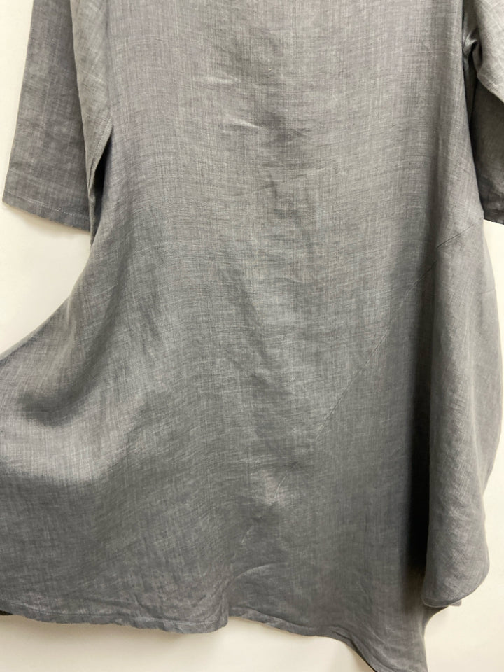 Bryn Walker Size XS Gray Linen Ladies Dress
