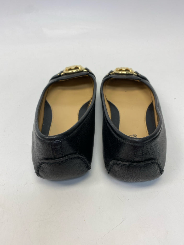 Michael Kors  Size 8 Black Gold Accent(s) Flats