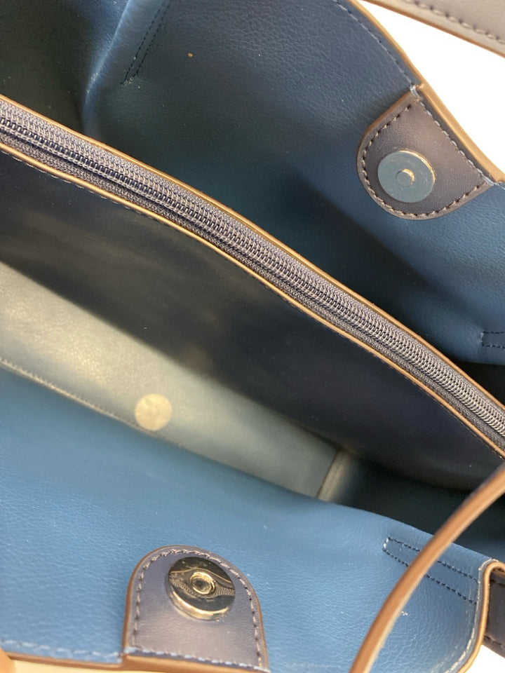 Michael Kors Navy Handbag