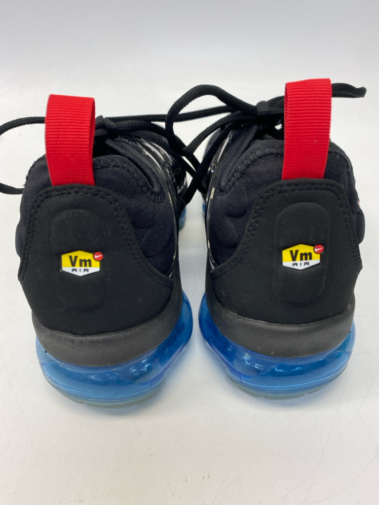Nike US Shoe Size 8 Black Blue Trimmed Sneakers