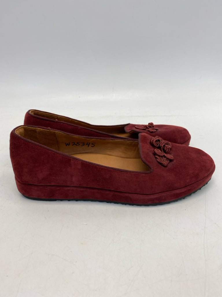 Size 6 Burgundy Flats