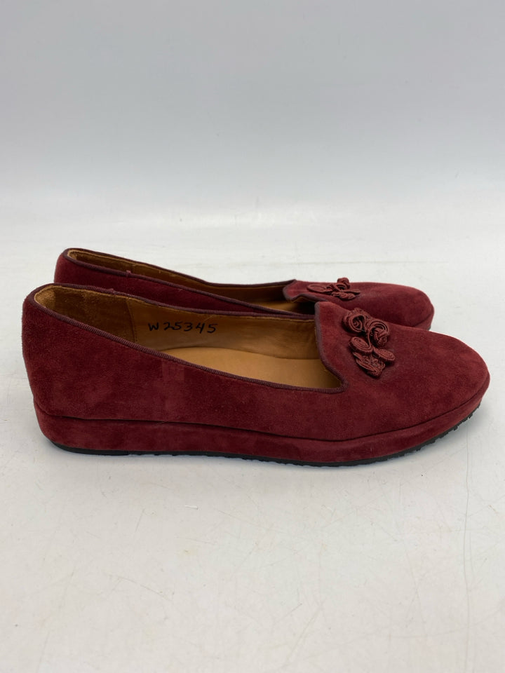 Size 6 Burgundy Flats