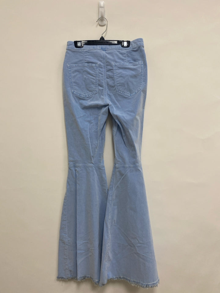 We The Free Size 26 Powder Blue Flared Corduroy Ladies Pants