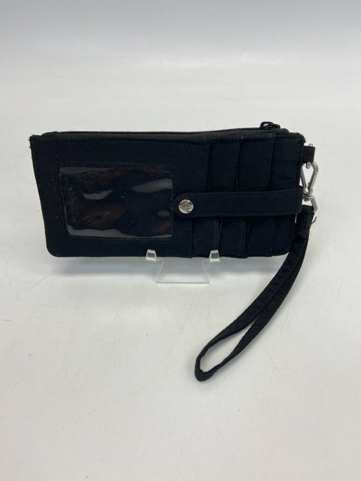 Vera Bradley Black Wristlet