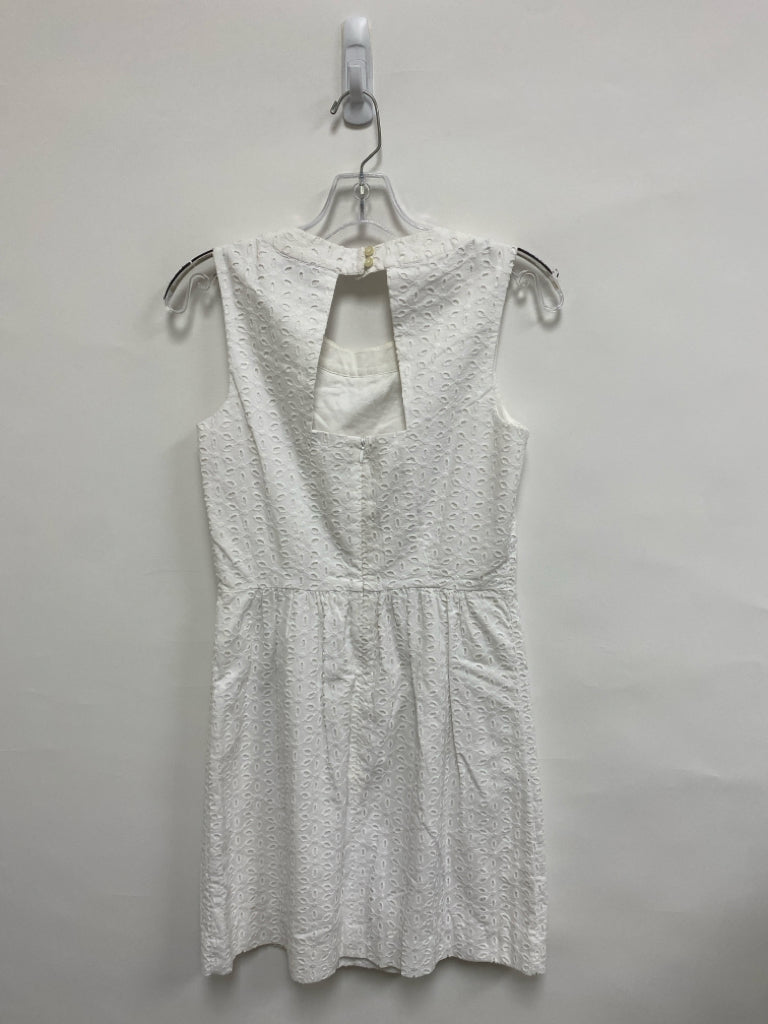 NWT Vineyard Vines Size 2 White Sleeveless Eyelet Ladies Dress