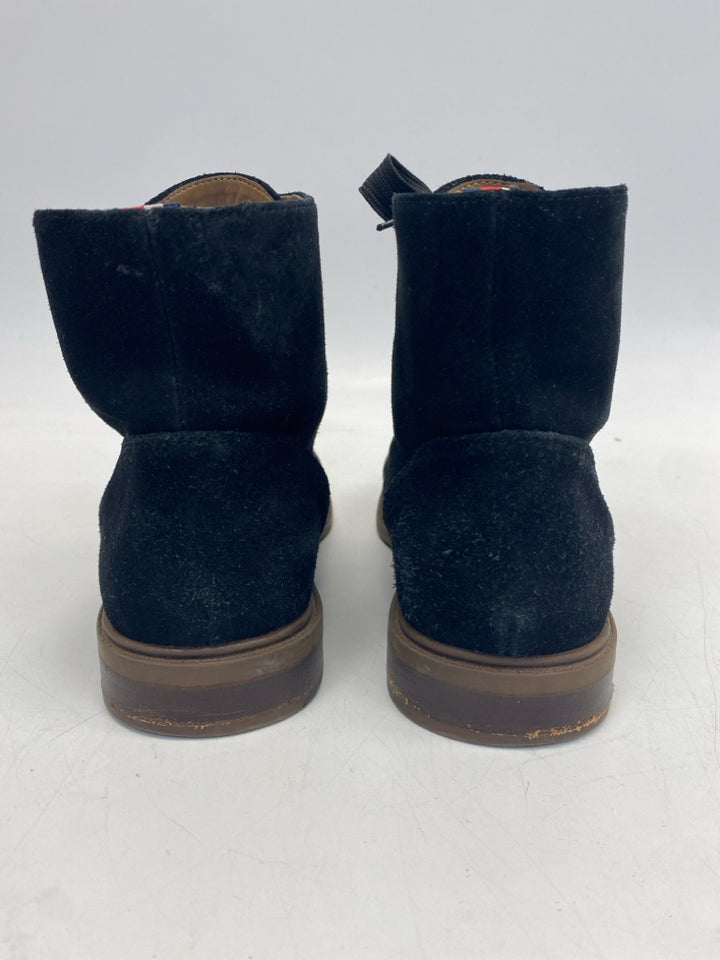 Tommy Hilfiger US Shoe Size 7.5 Black Lace-up Boots