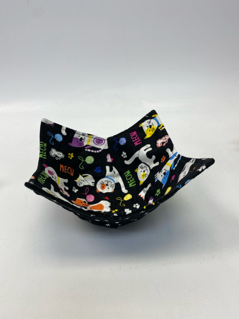 Black Multi Color Cats Misc. Kitchen