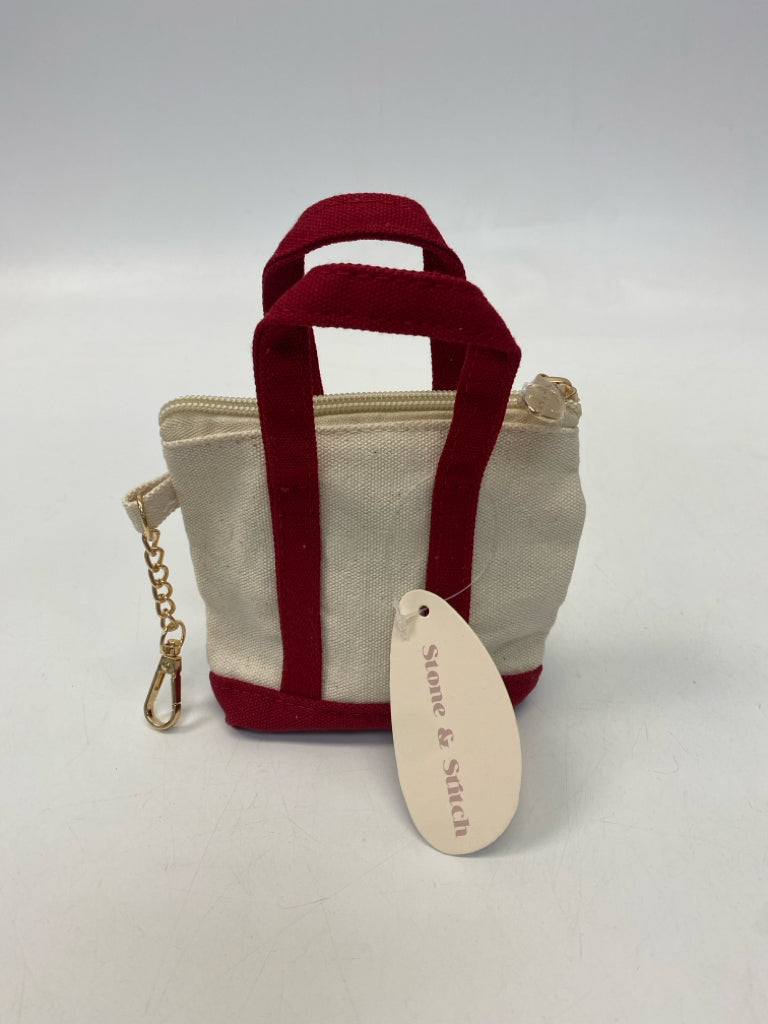 Stone &amp; Stitch Lavender Cream 5" Bag Charm