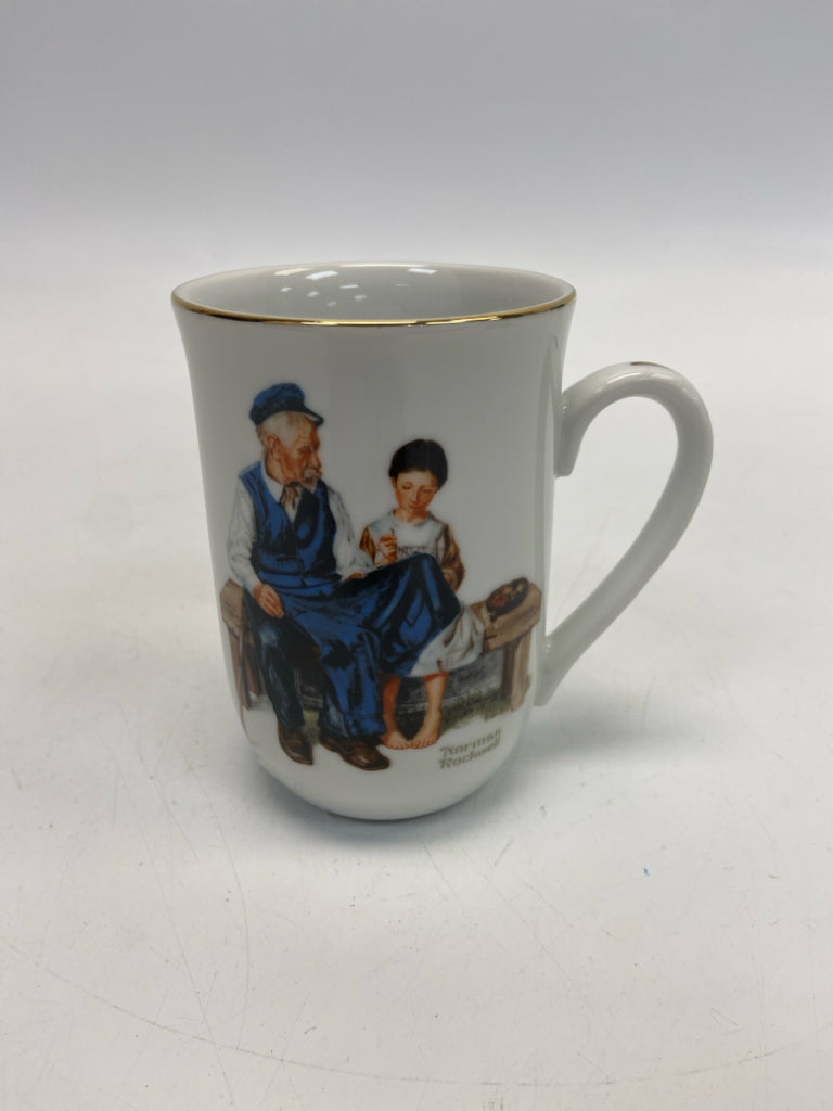 Norman Rockwell Assorted Scene Coffee Mug