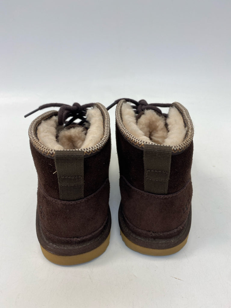 UGG US Shoe Size 5 Brown Lace-up Boots