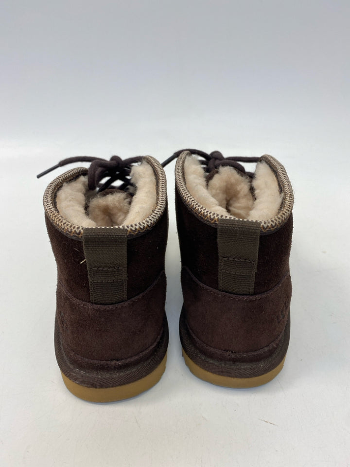 UGG US Shoe Size 5 Brown Lace-up Boots