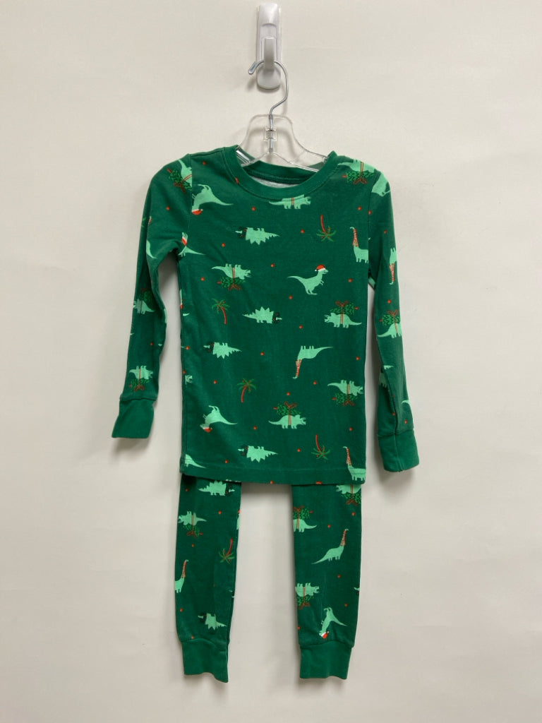 Old Navy SIZE 5T Green Dinosaurs Boy&
