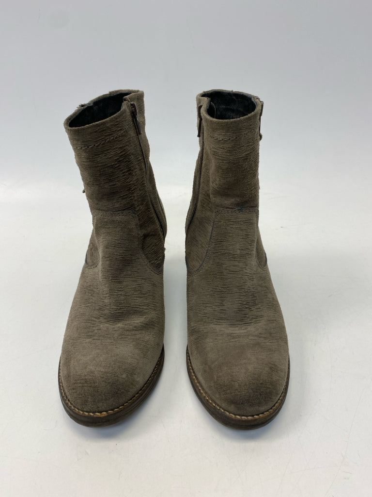 Taos US Size 7.5 Brown Side Zipper Boots