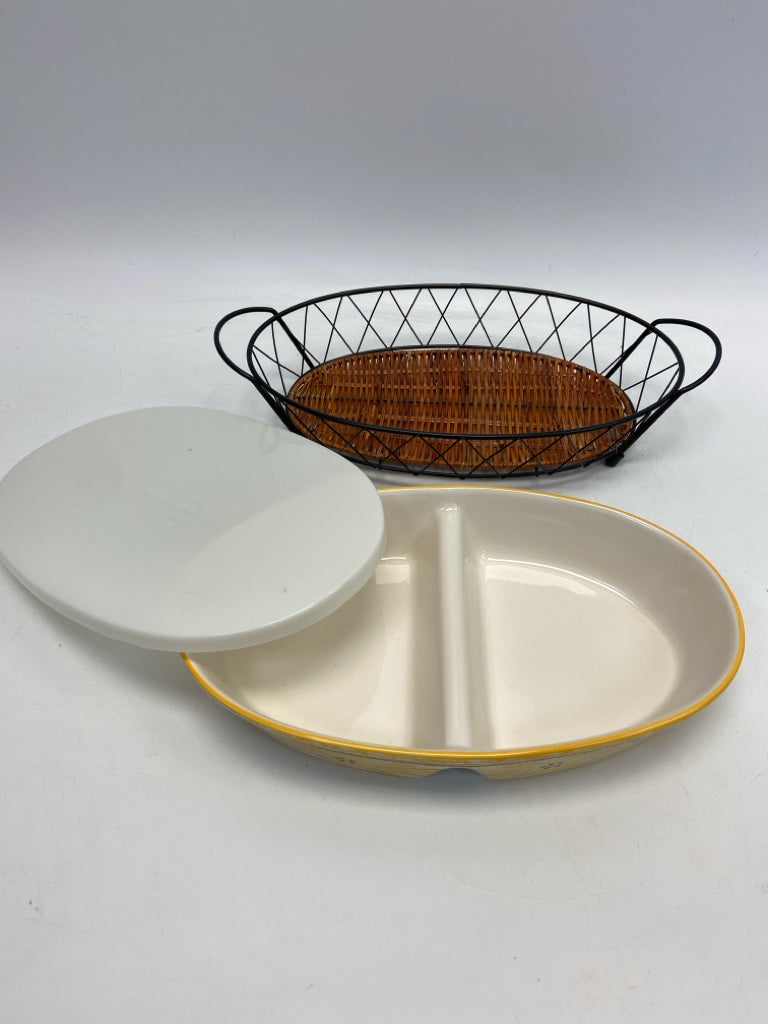 Temp-tations Yellow Bakeware