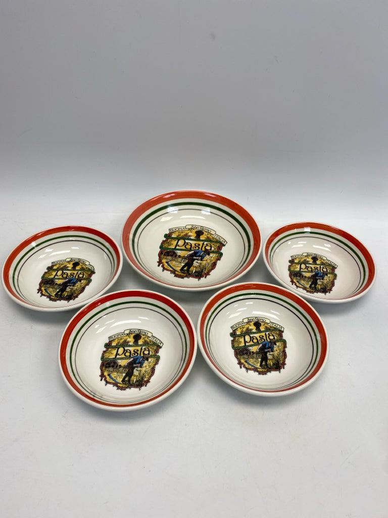 White Red Bowl(s)