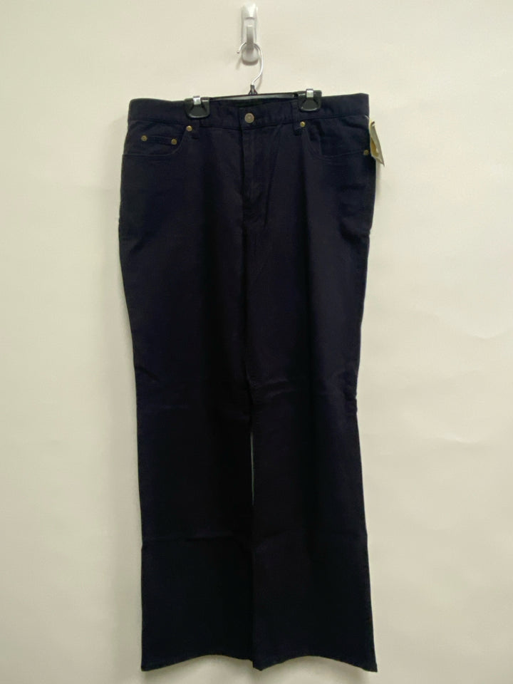 NWT Eddie Bauer Size 14 Navy Ladies Pants