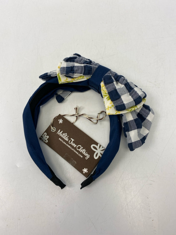 NWT Matilda Jane Navy White Checkered Kids Misc