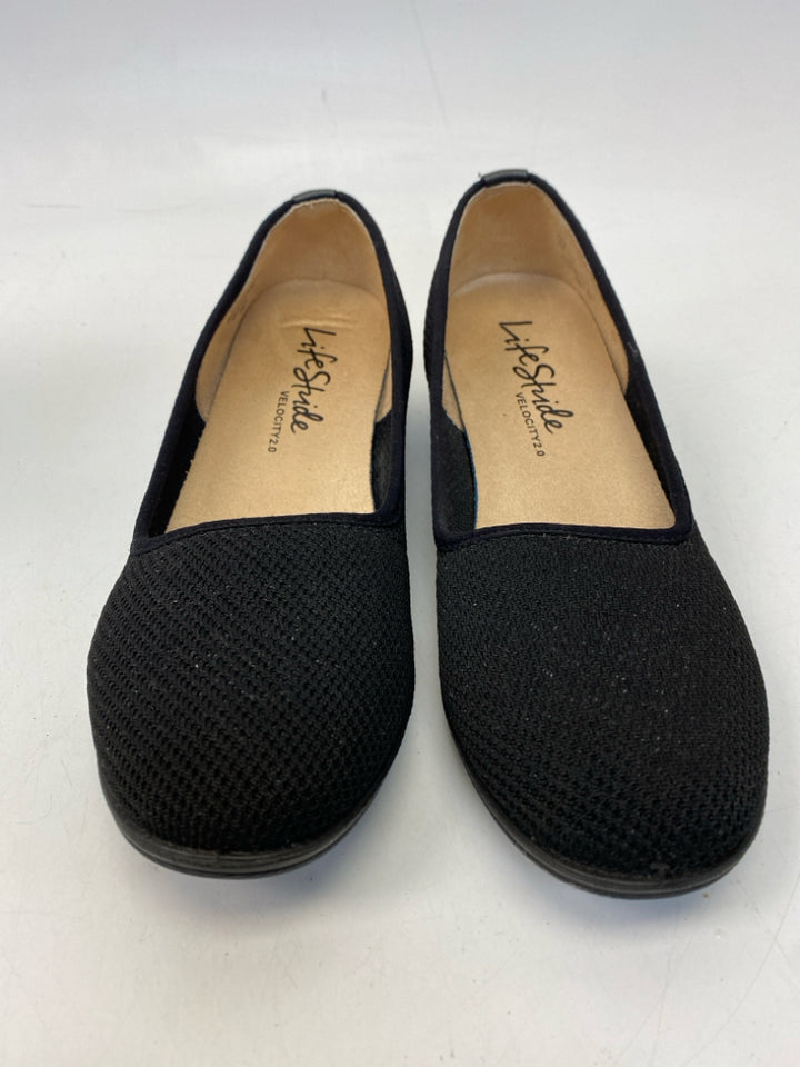 Life Stride US Shoe Size 8 Black Flats