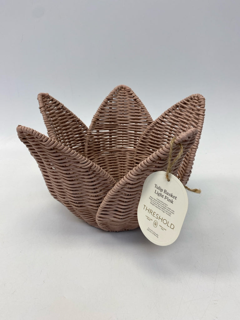 NWT Threshold Light Pink Basket
