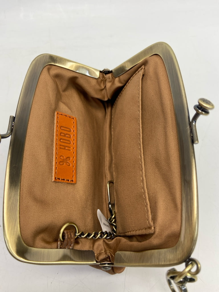 Hobo Brown Leather Wallet
