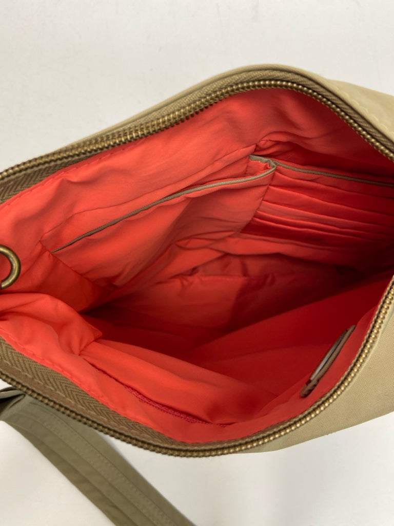 Travelon Brown Nylon Crossbody