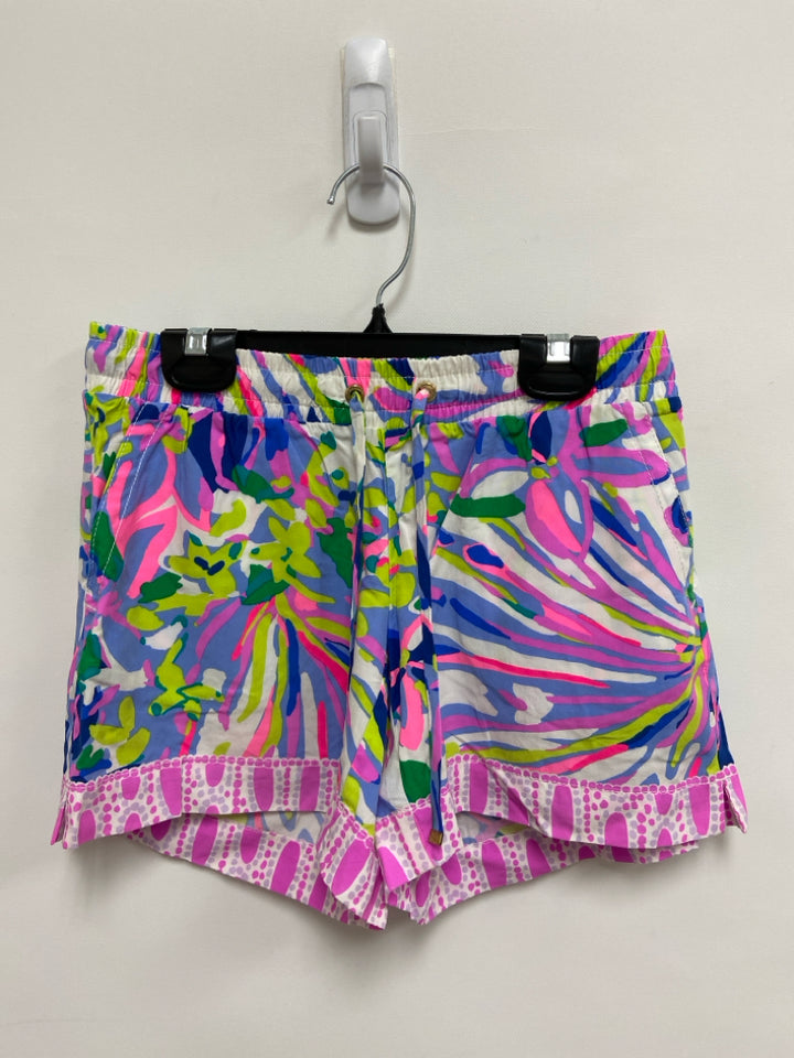 LILLY PULITZER Size XXS Periwinkle Purple/Multi Assorted Print Ladies Shorts