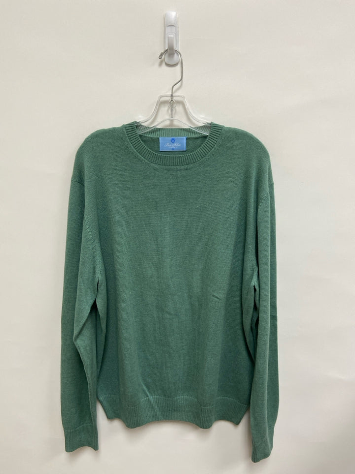 BEN SILVER Size XL Seafoam Pima Cotton Men&