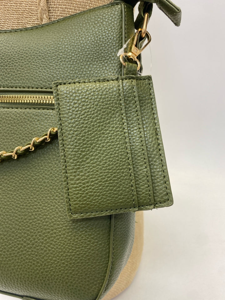 NWT Olive Gold Accent(s) Crossbody