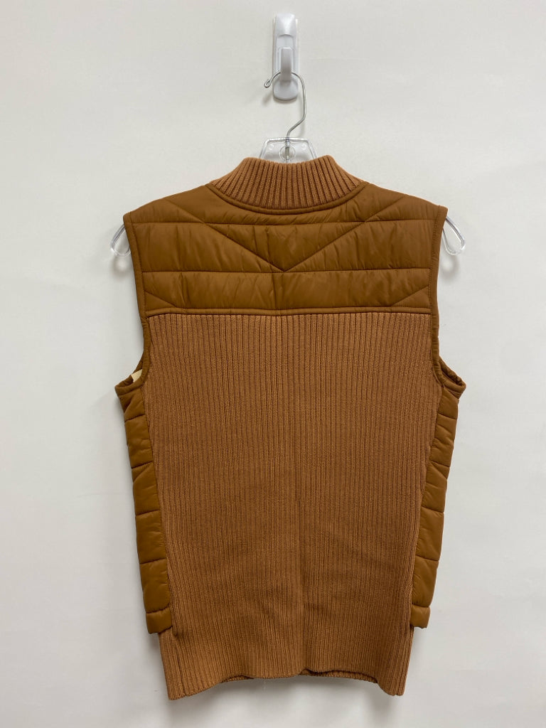 Liverpool Size XS Brown Zip Down Quilted Ladies Vest