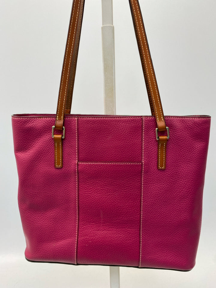 Dooney &amp; Bourke US Shoe Size Raspberry Brown Handbag