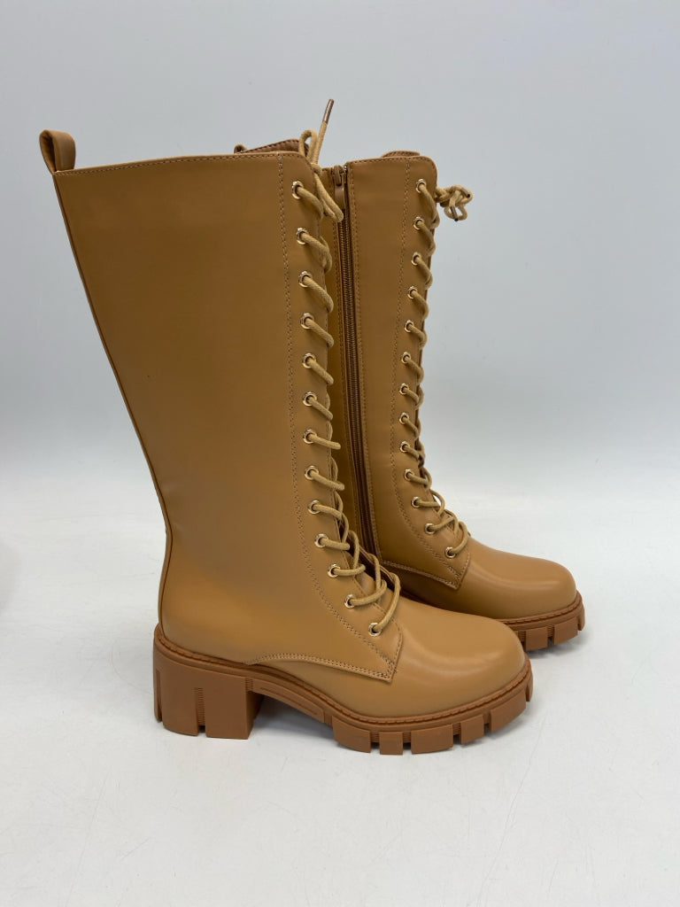Tinstree Size 7 Brown Lace-up Boots
