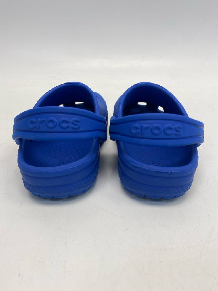 Crocs SIZE 8 Blue Boy&