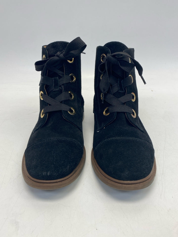 Tommy Hilfiger US Shoe Size 7.5 Black Lace-up Boots