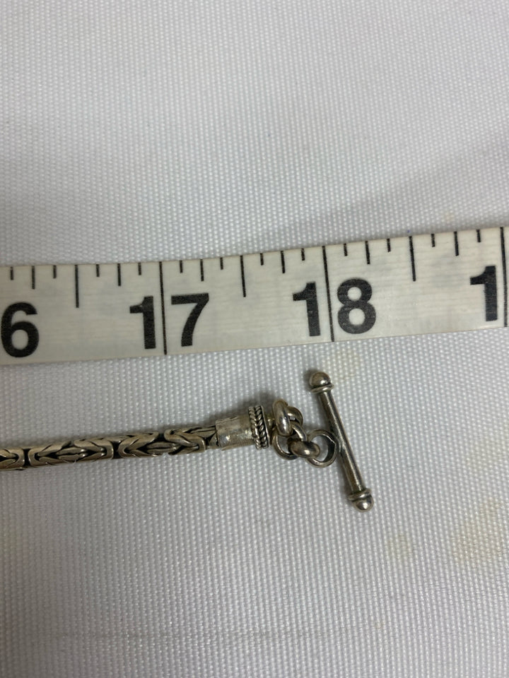 Silver Black Necklace