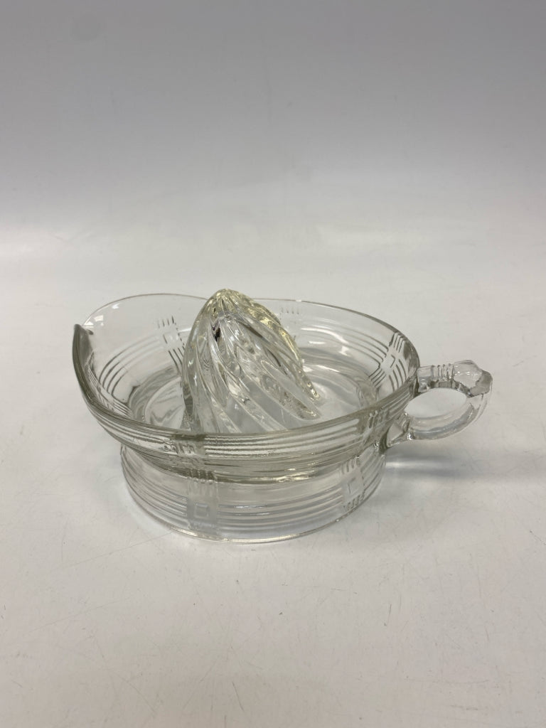 Clear Ribbed Glass Misc. Kitchen